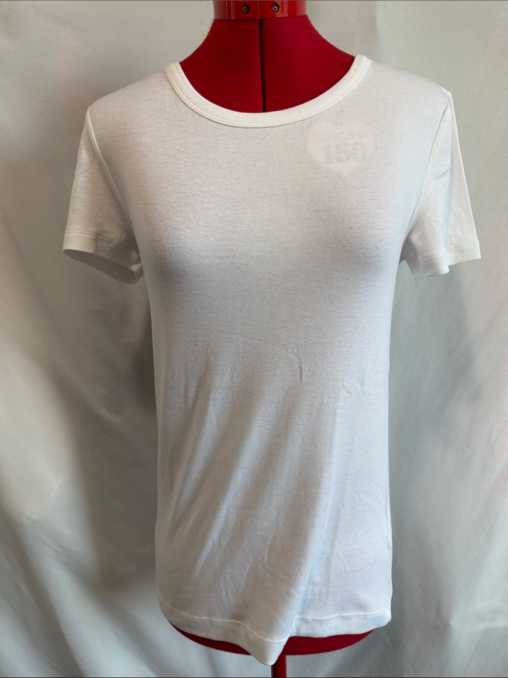 Amazon Essentials White Short Sleeve Crewneck Tee
